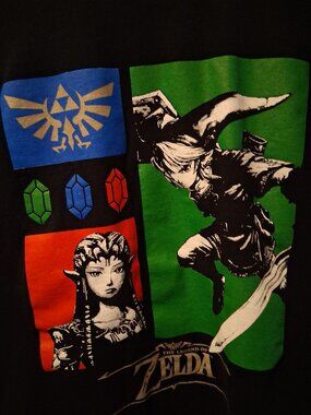Legend of Zelda Tshirt GUC Twilight Princess Crew Neck
